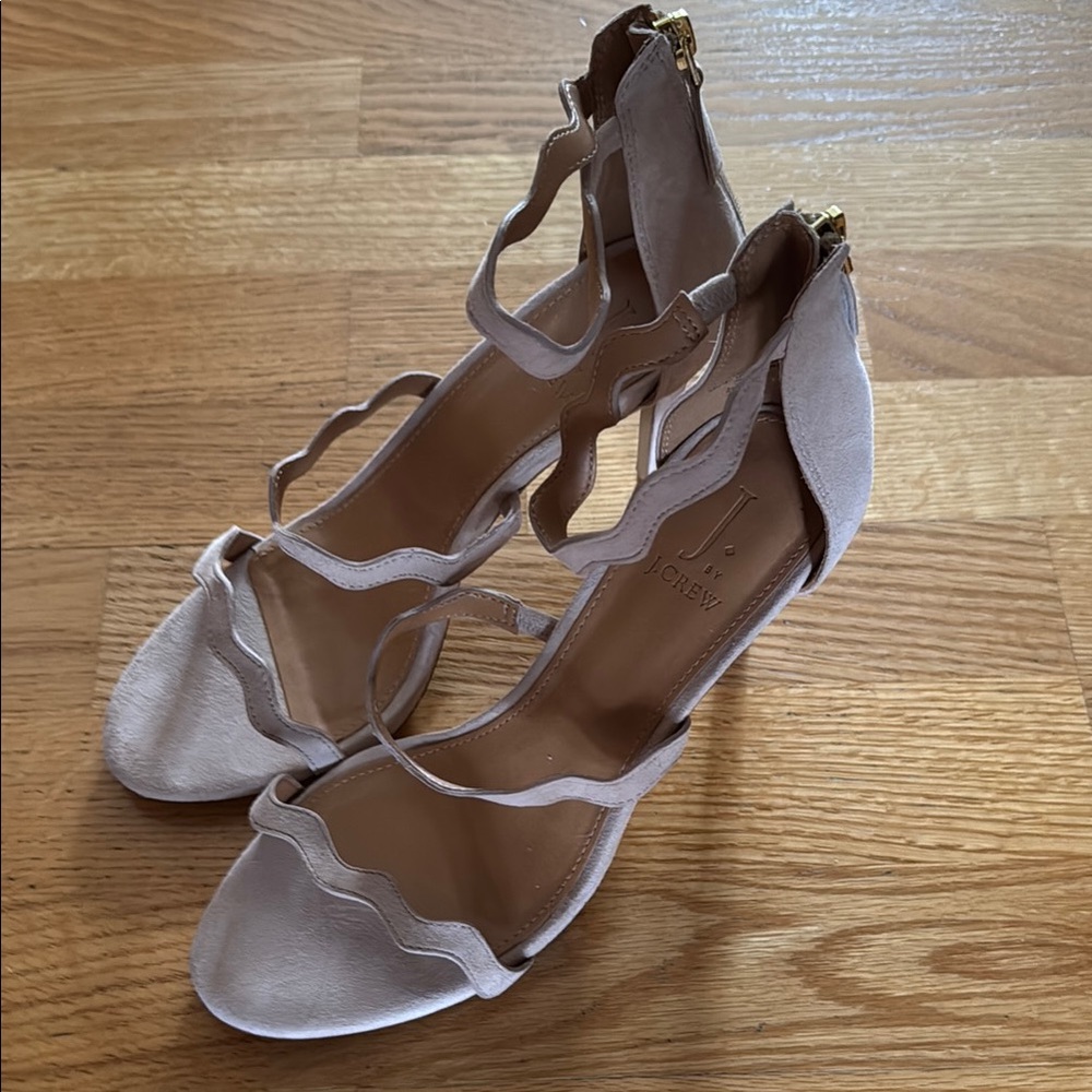 J. Crew Women's Tan Heeled Sandals